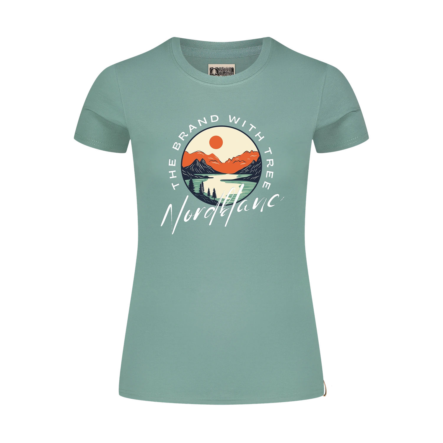 Baumwolle T-Shirt Damen - STARLIGHT grün