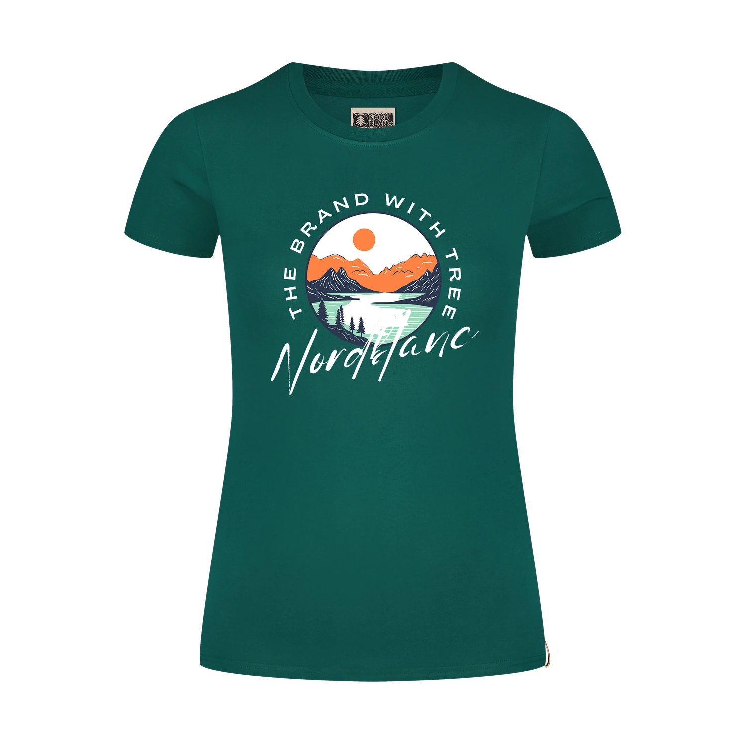 Baumwolle T-Shirt Damen - STARLIGHT grün