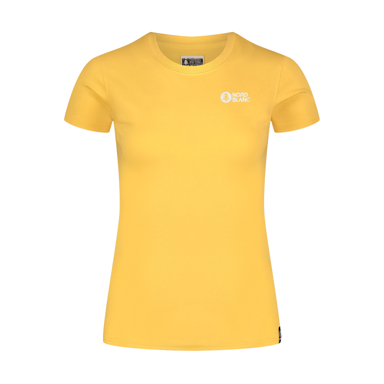 Cotton t-shirt women's - SCENE yellow-1