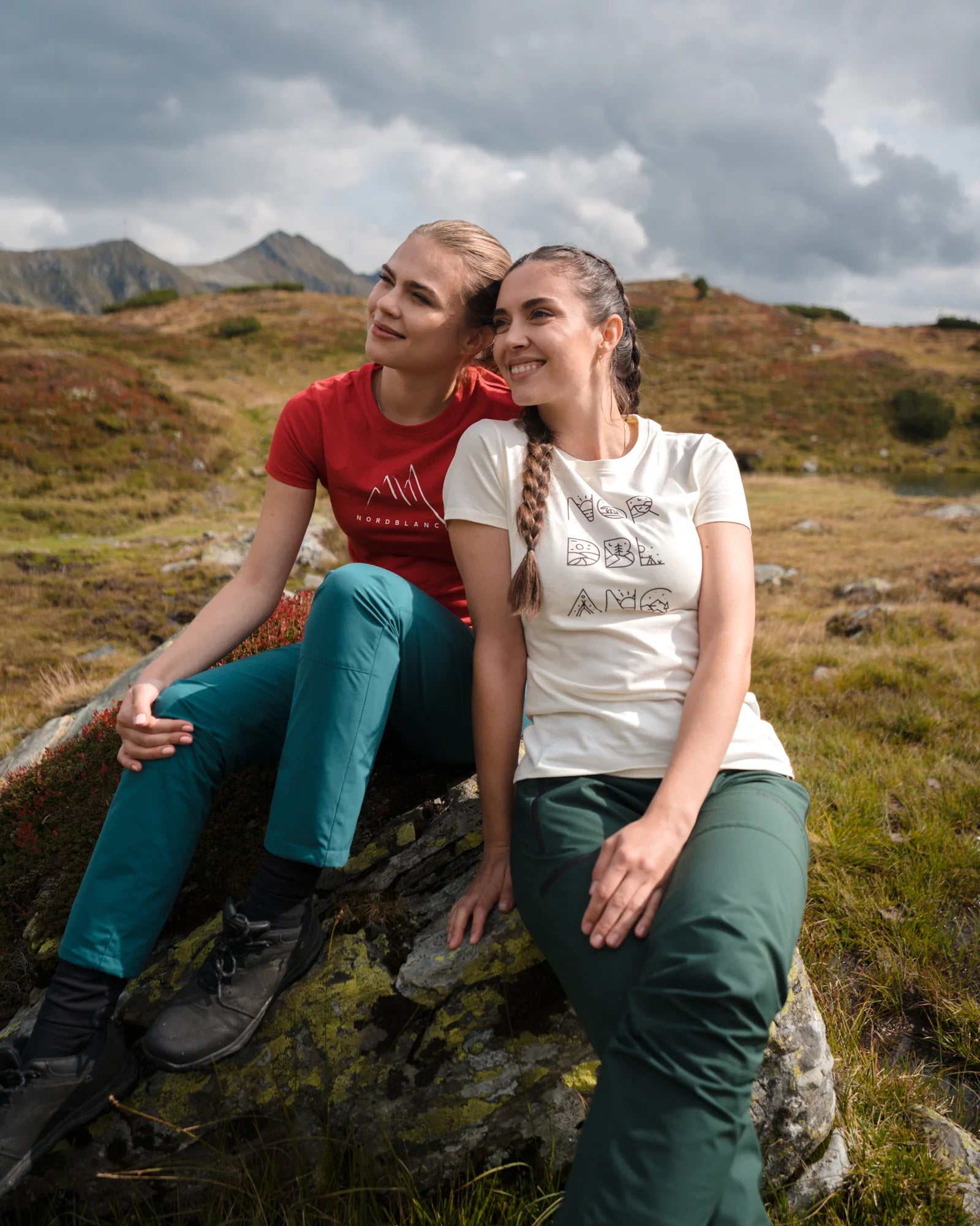 Organic cotton t-shirt women's - RESCUE white-4