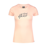 Tricou din bumbac organicpentru femei - AFFECTION roz