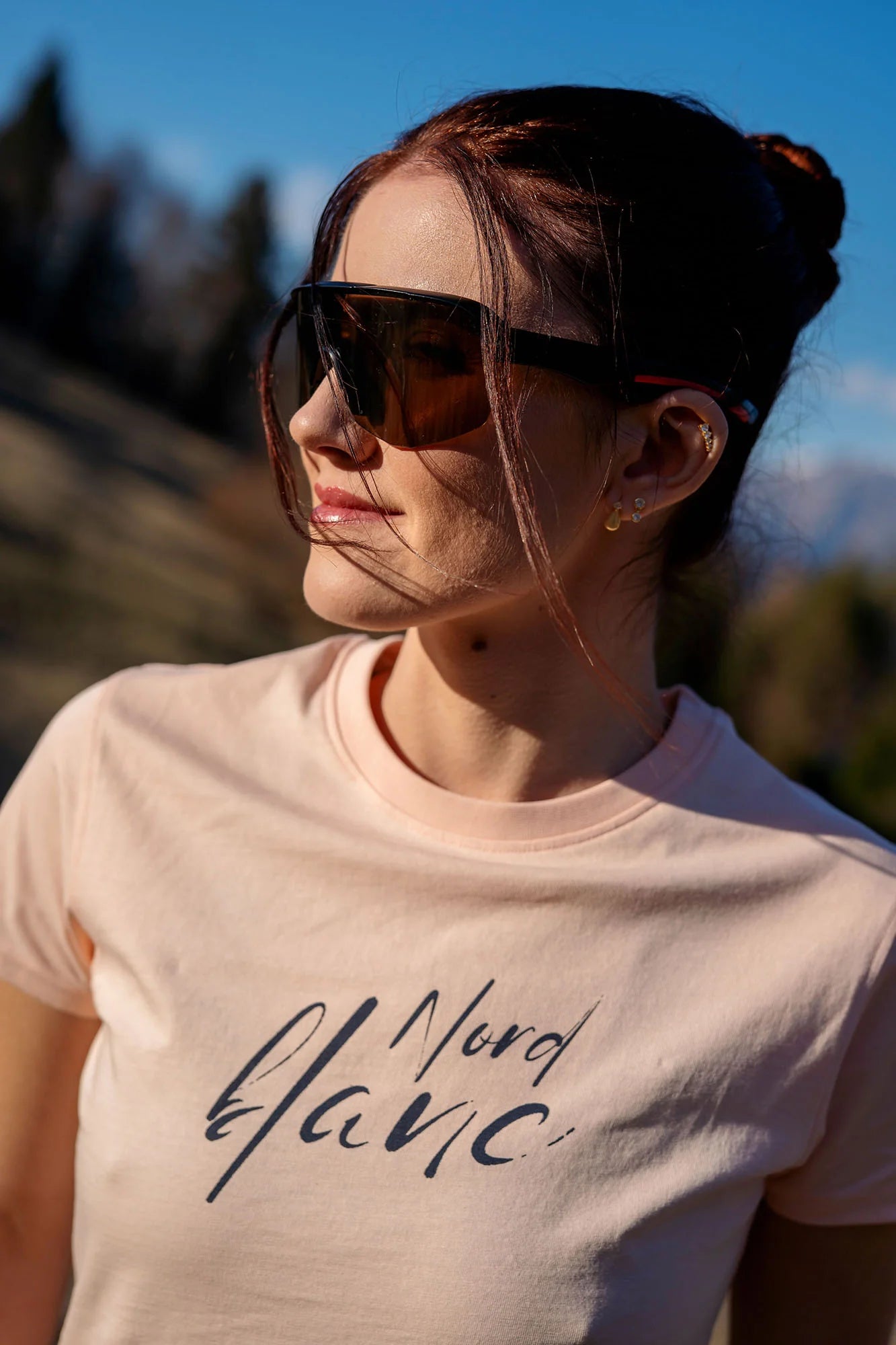 Organic cotton t-shirt women's - AFFECTION pink-4