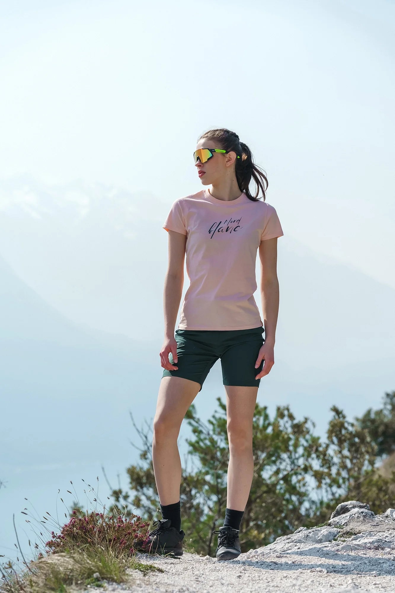Organic cotton t-shirt women's - AFFECTION pink-6
