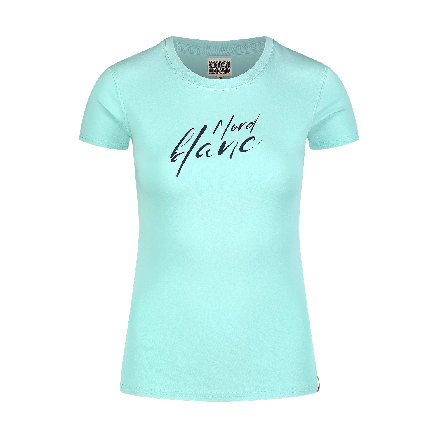 Bio-Baumwolle T-Shirt Damen - AFFECTION blau