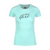 Tricou din bumbac organicpentru femei - AFFECTION albastru