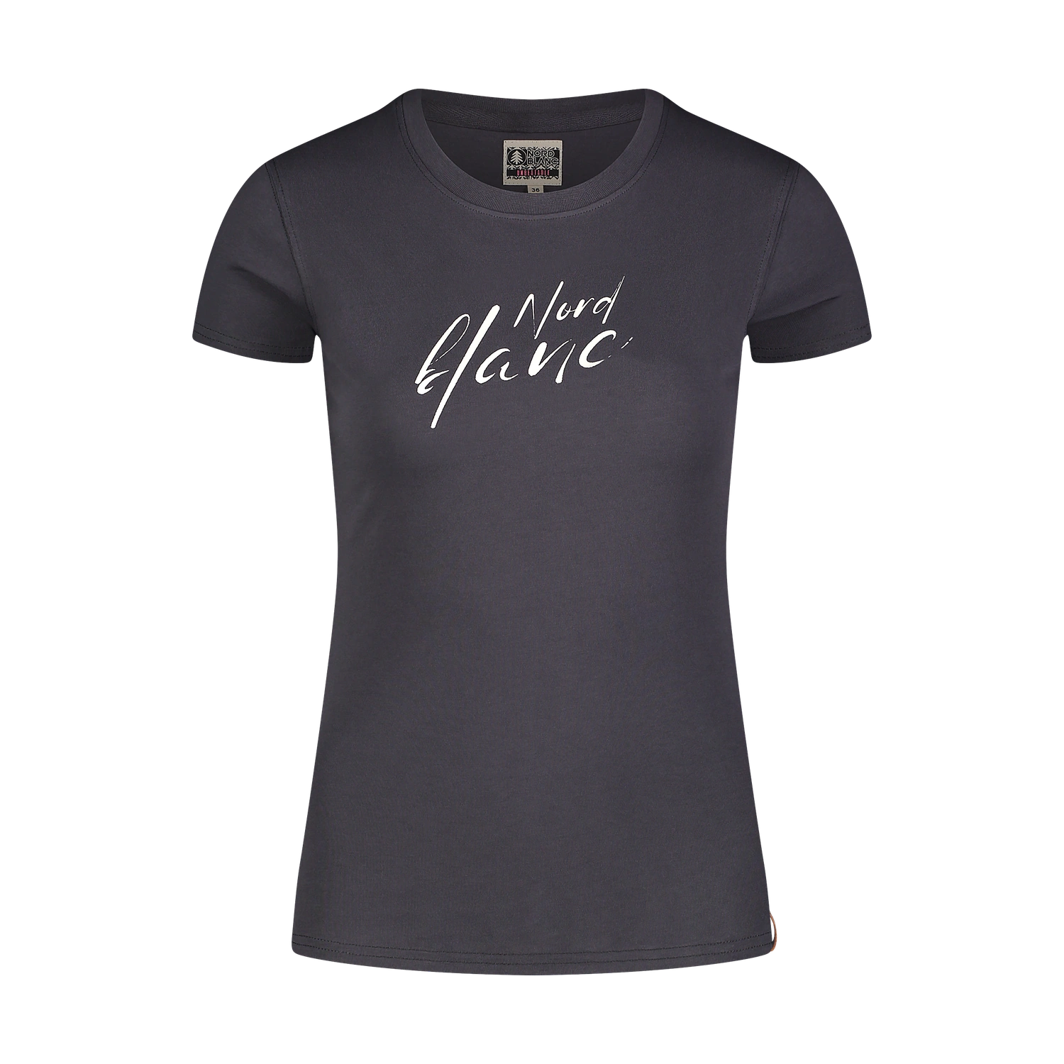 Bio-Baumwolle T-Shirt Damen - AFFECTION grau