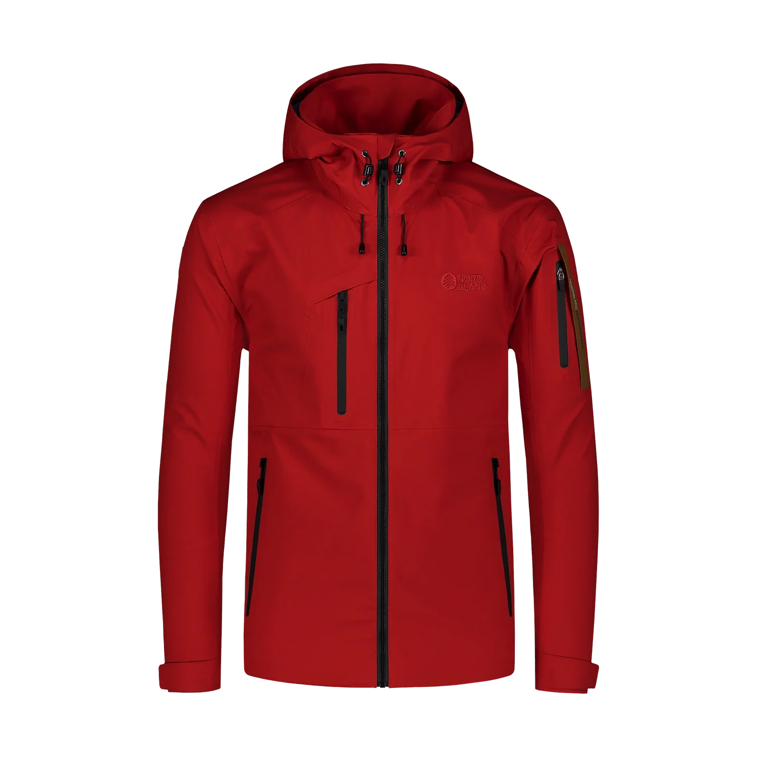 Waterproof 3LL outdoor jacket men's - MOUNTANEER red