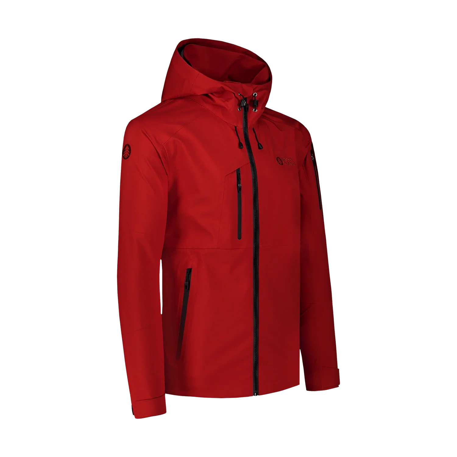 Nepromokavá 3LL outdoorová bunda pánská - MOUNTANEER červená-2