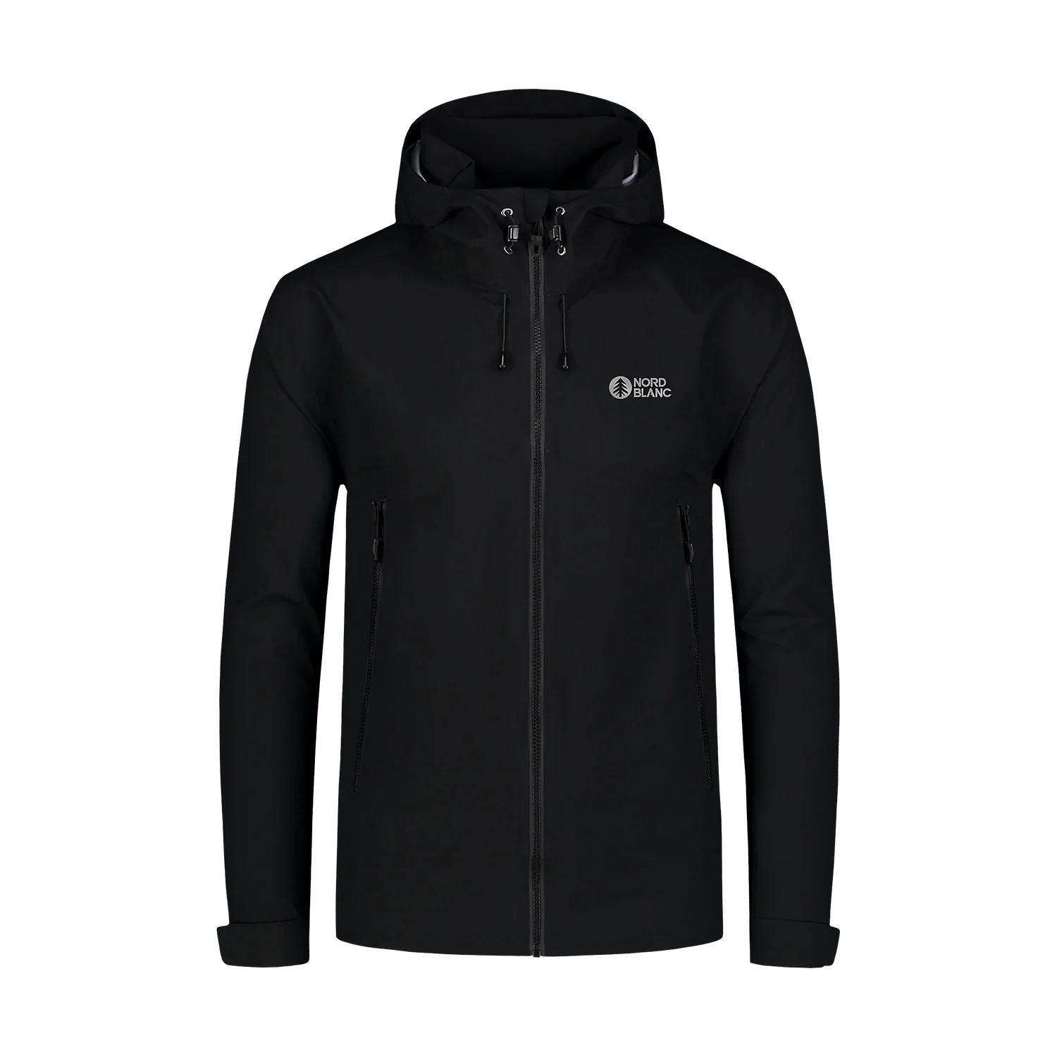 Waterproof 3LL outdoor jacket men's - NOMAD black-1