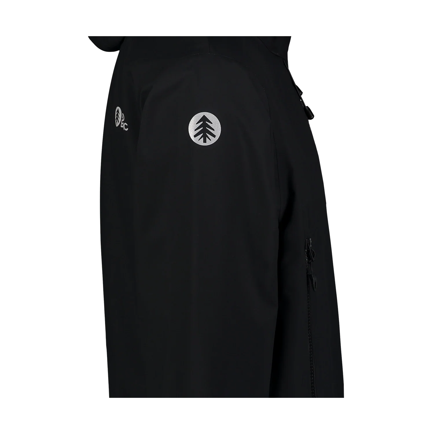 Waterproof 3LL outdoor jacket men's - NOMAD black-2