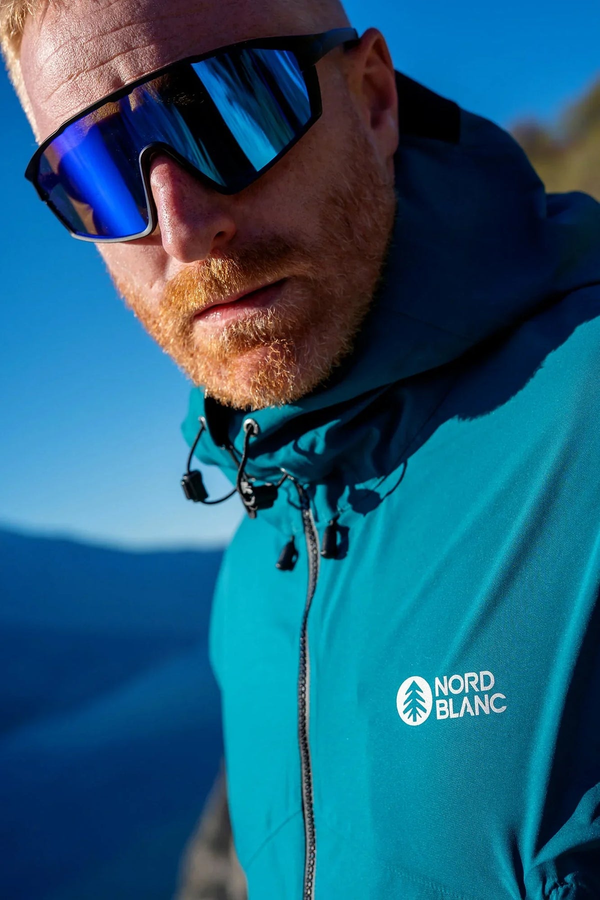 Vattentät outdoorjacka 3LL herr - NOMAD petrol – bild 9