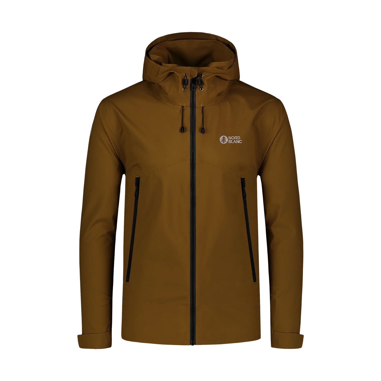 Waterproof 3LL outdoor jacket men's - NOMAD brown-1
