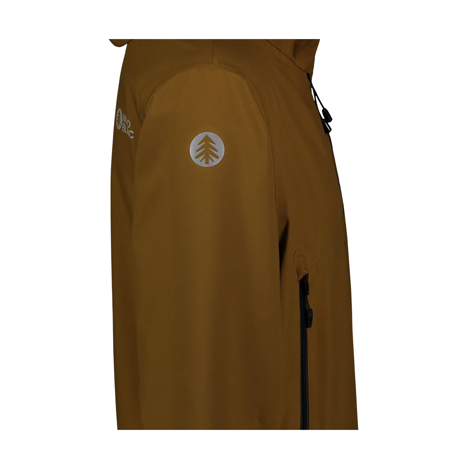 Waterproof 3LL outdoor jacket men's - NOMAD brown-2