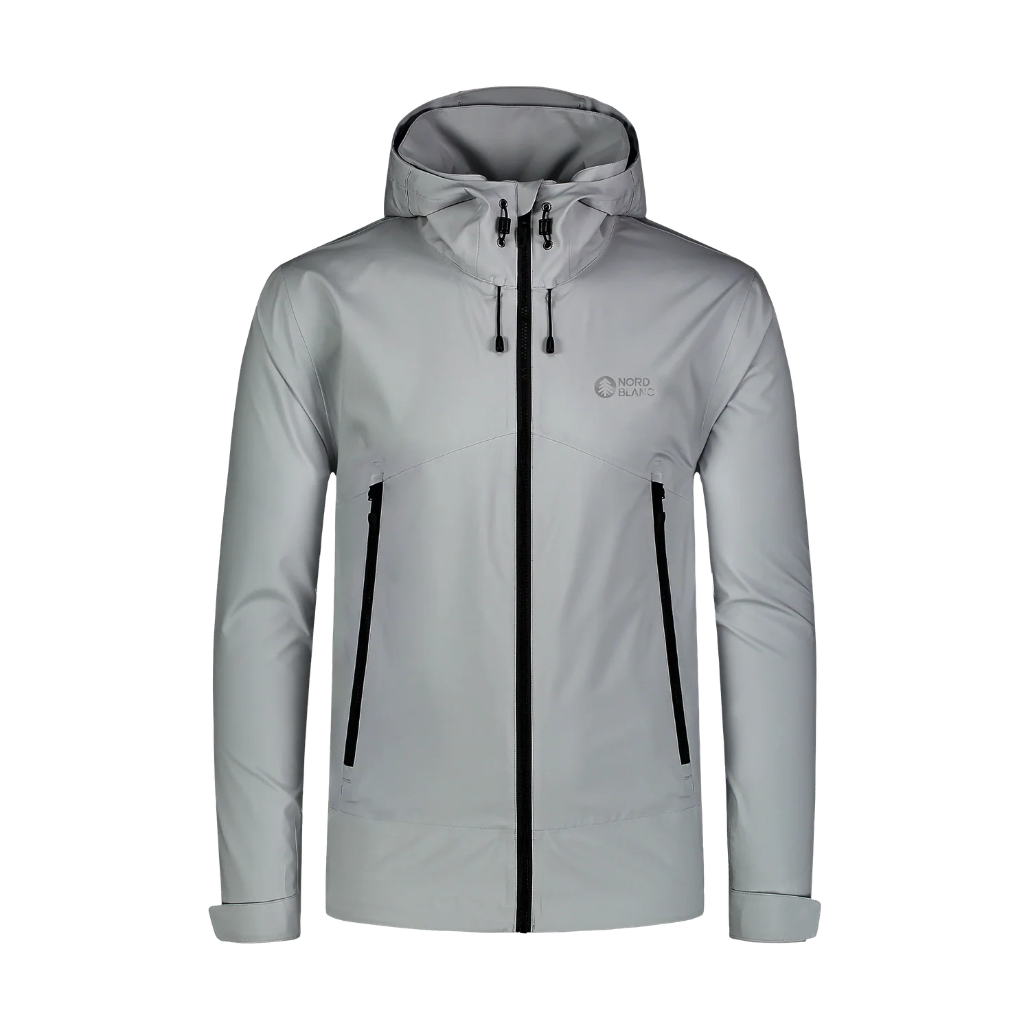 Wasserdichte 3LL Outdoor- Jacke Herren - NOMAD grau