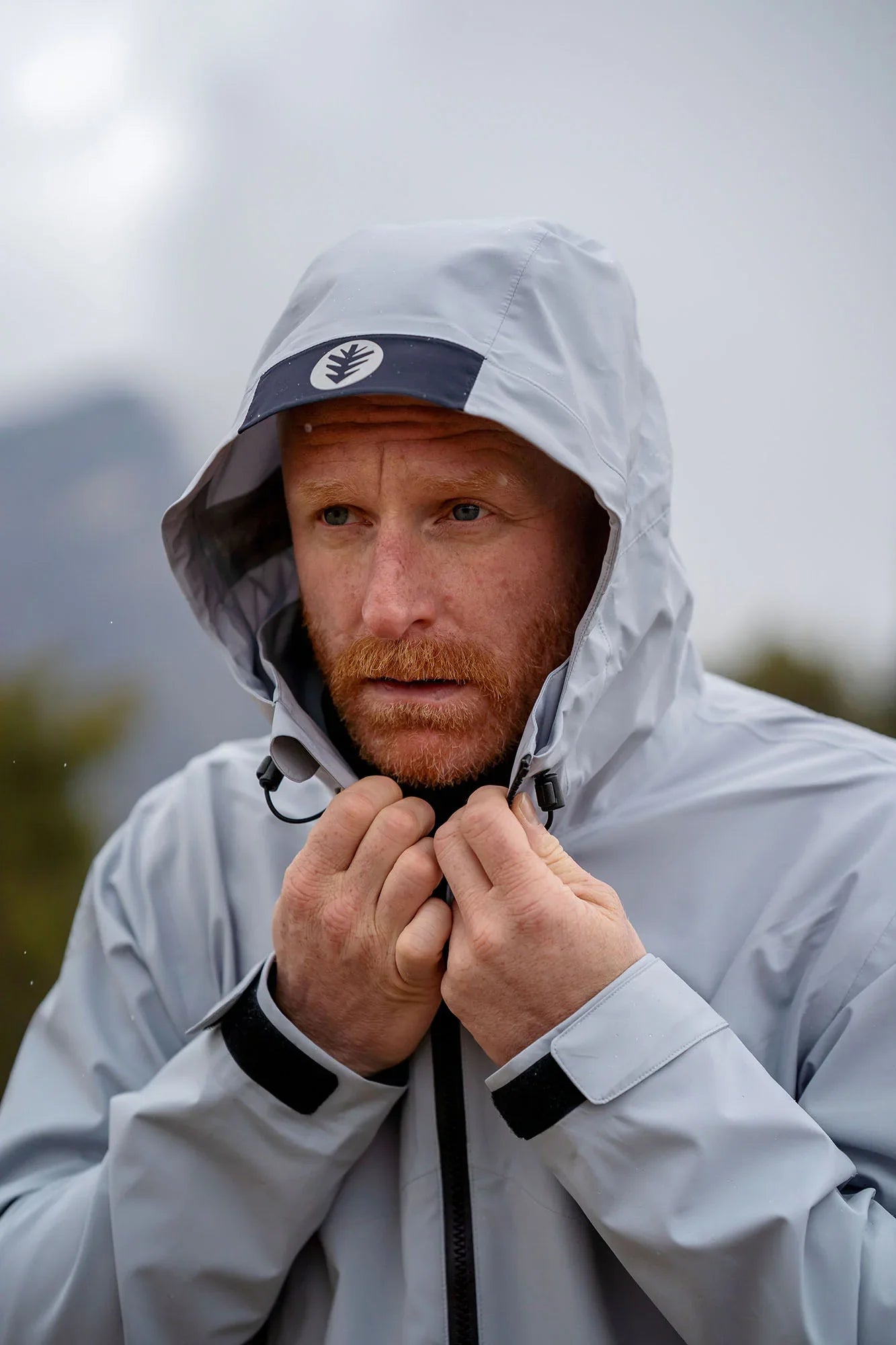 Vízálló 3LL outdoor dzseki/kabát férfi - NOMAD szürke-4