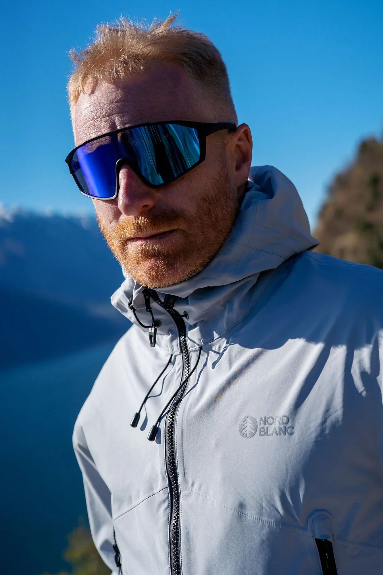 Vízálló 3LL outdoor dzseki/kabát férfi - NOMAD szürke-6