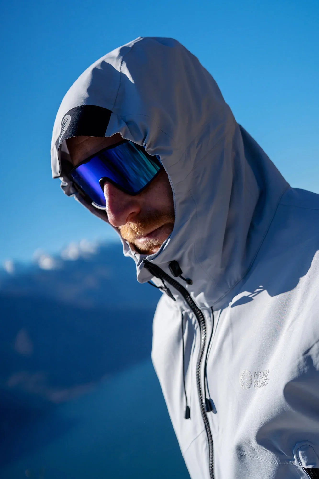 Vízálló 3LL outdoor dzseki/kabát férfi - NOMAD szürke-7