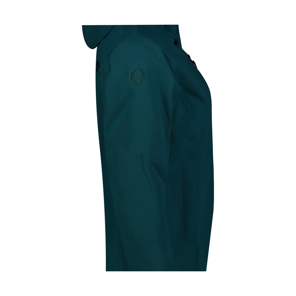Waterdichte 3LL outdoorjas dames - FIREHEART petrol – afbeelding 10