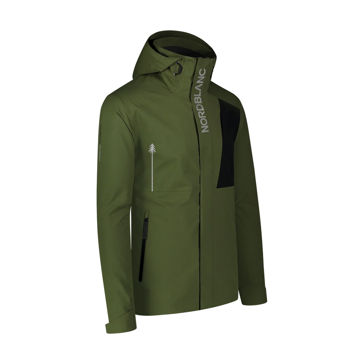 Waterproof outdoor jacket men's - BERNARD green – image 2