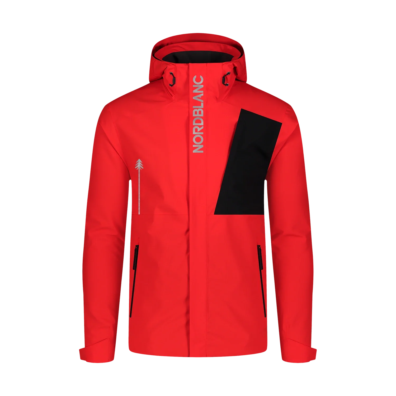 Waterproof outdoor jacket men's - BERNARD red-1
