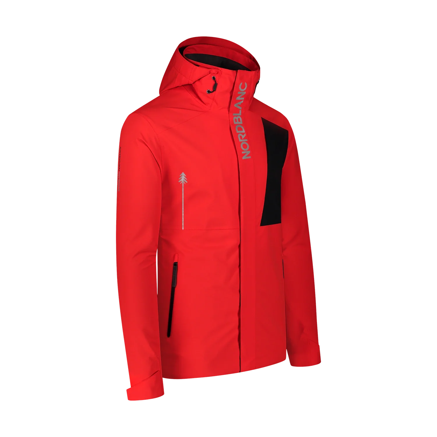 Waterproof outdoor jacket men's - BERNARD red-2