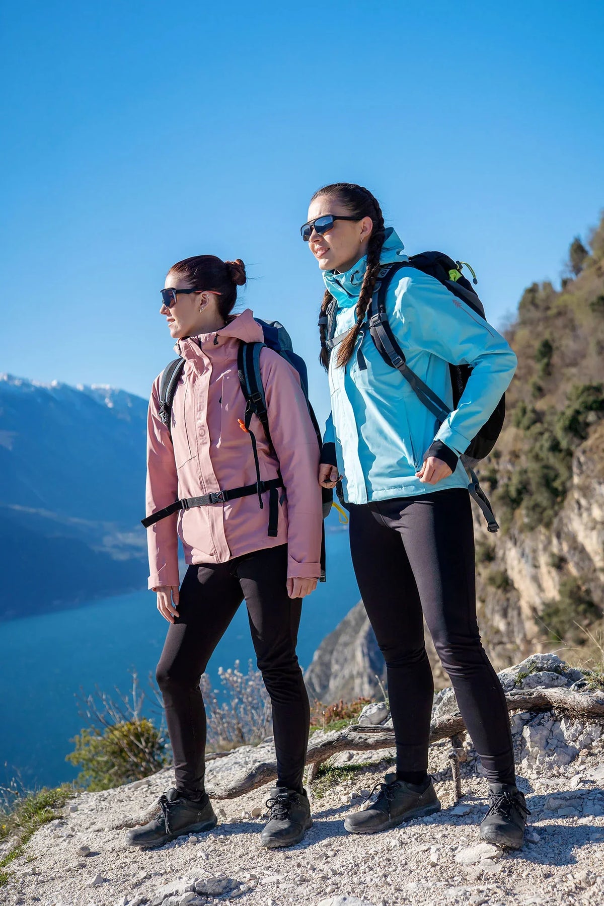 Wasserdichte Outdoor- Jacke Damen - EXAM blau-2
