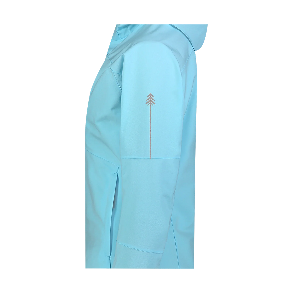 Wasserdichte Outdoor- Jacke Damen - EXAM blau-9