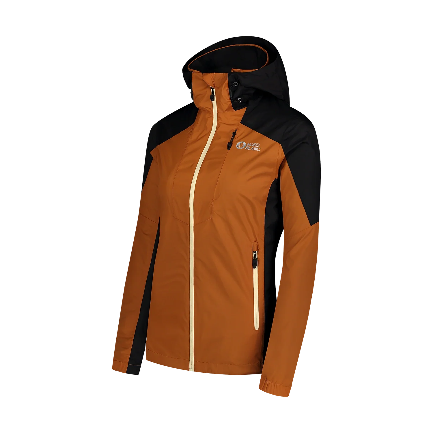 Waterproof jacket women's - LADYMOON brown-9