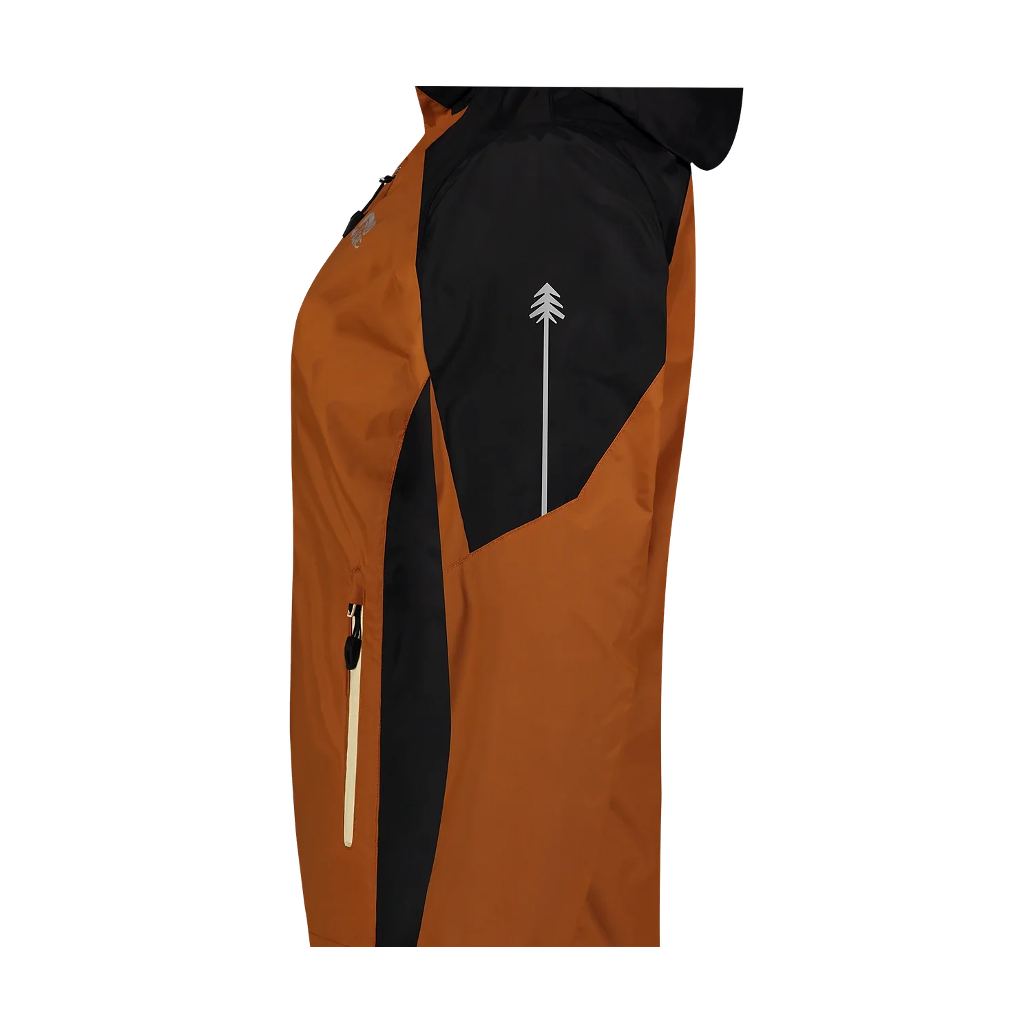 Waterproof jacket women's - LADYMOON brown-10