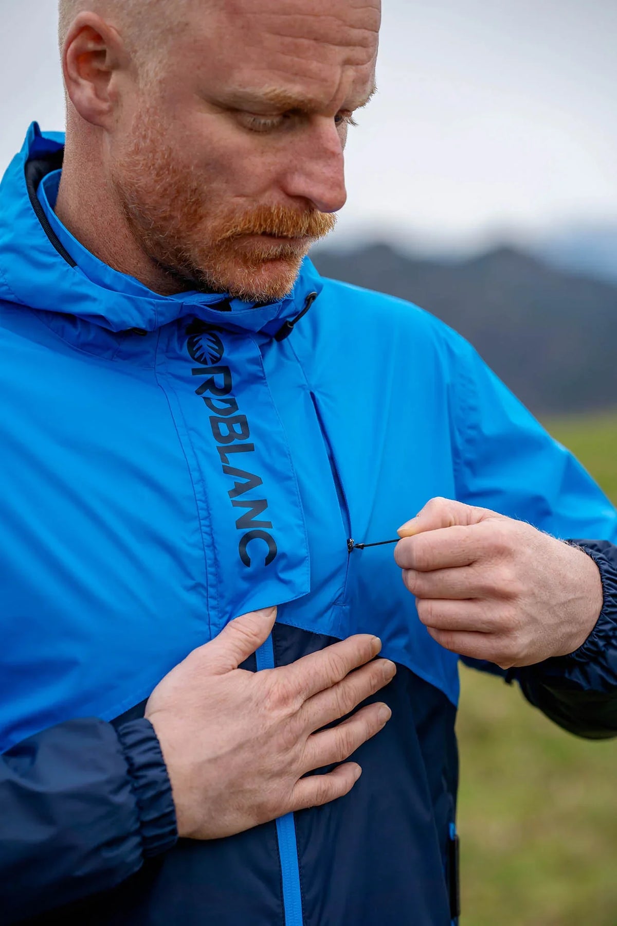 Waterproof jacket men's - PIONEER blue – image 5