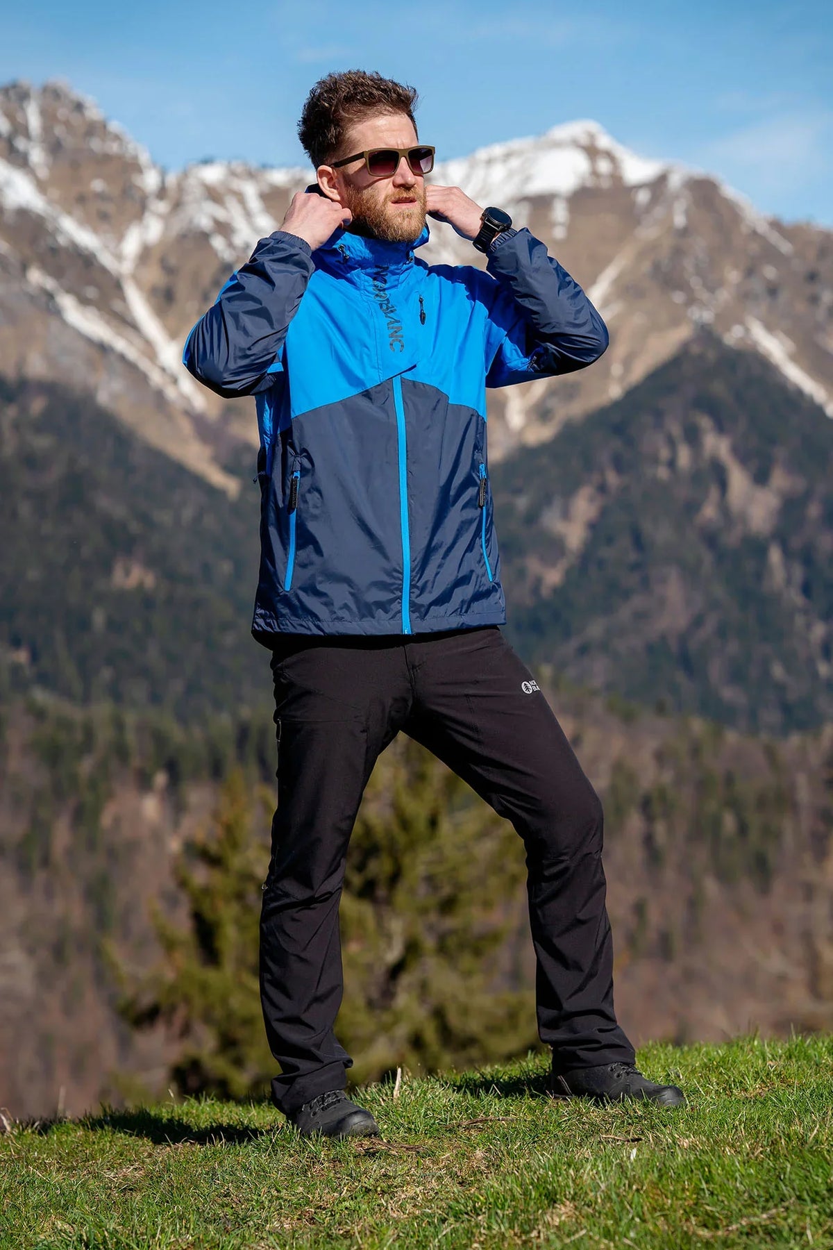 Waterproof jacket men's - PIONEER blue – image 6