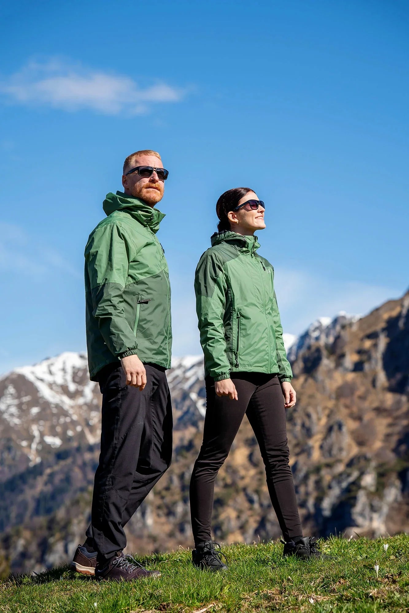 Jachetă impermeabilă pentru bărbați - PIONEER verde-3