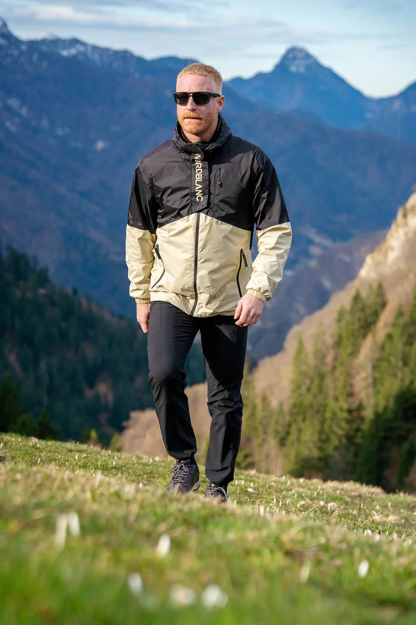 Waterproof jacket men's - PIONEER beige-3