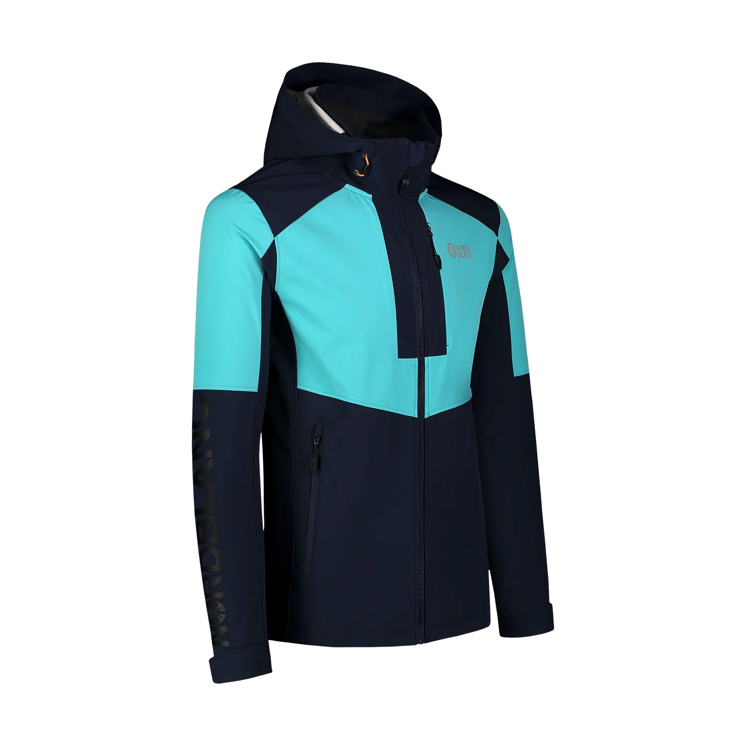 Waterproof light softshell jacket men's - WHISPERING blue-2