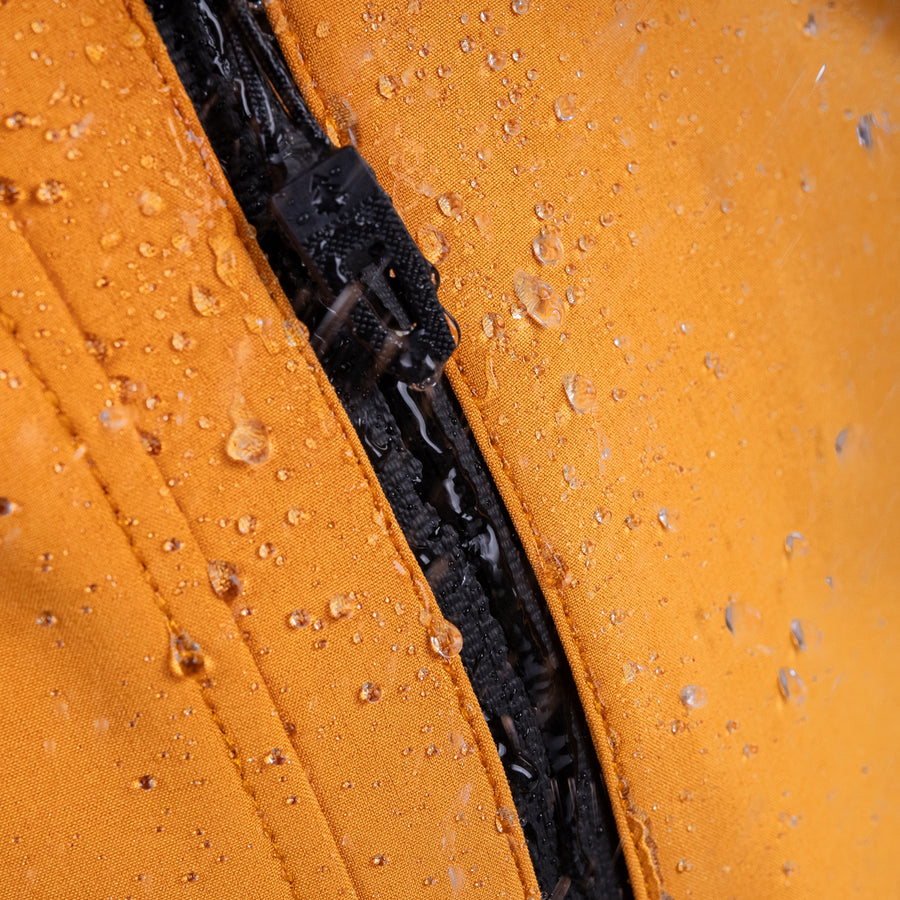 Waterproof zips