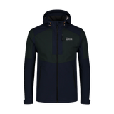 Waterproof light softshell jacket men's - WHISPERING blue