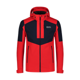 Waterproof light softshell jacket men's - WHISPERING red