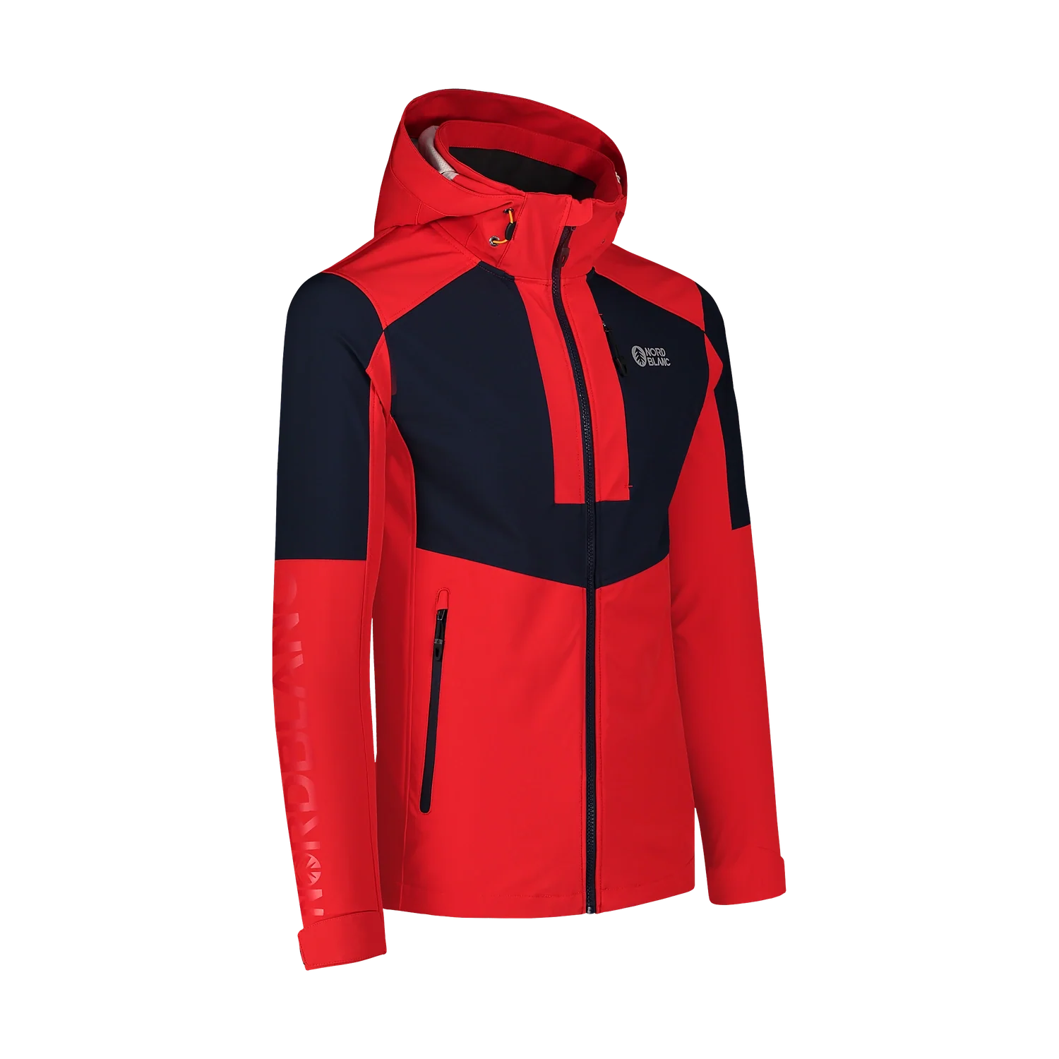 Waterproof light softshell jacket men's - WHISPERING red-2