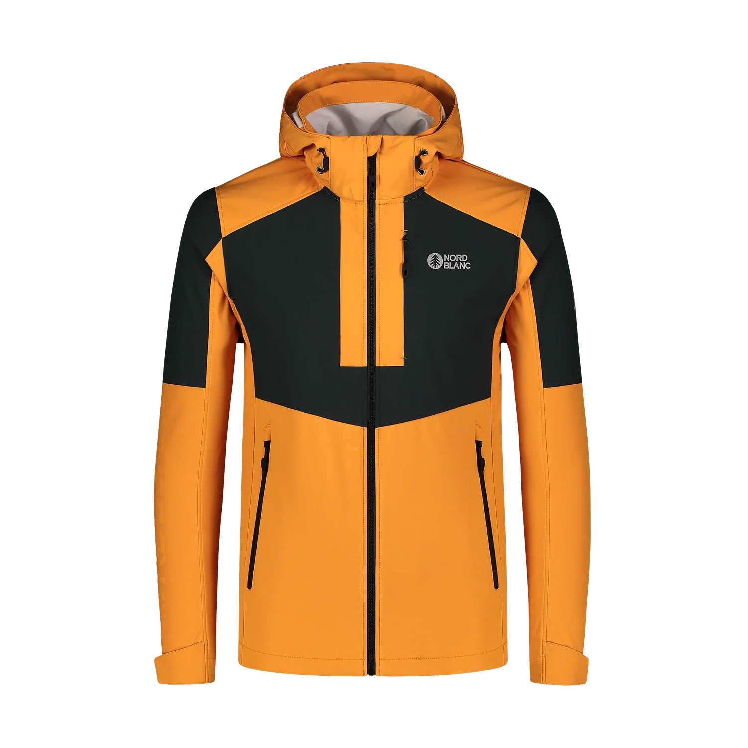 Waterproof light softshell jacket men's - WHISPERING yellow-1