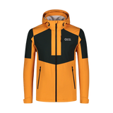 Waterproof light softshell jacket men's - WHISPERING yellow
