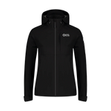 Wasserdichte Leichte- Softshelljacke Damen - ILLUSION schwarz
