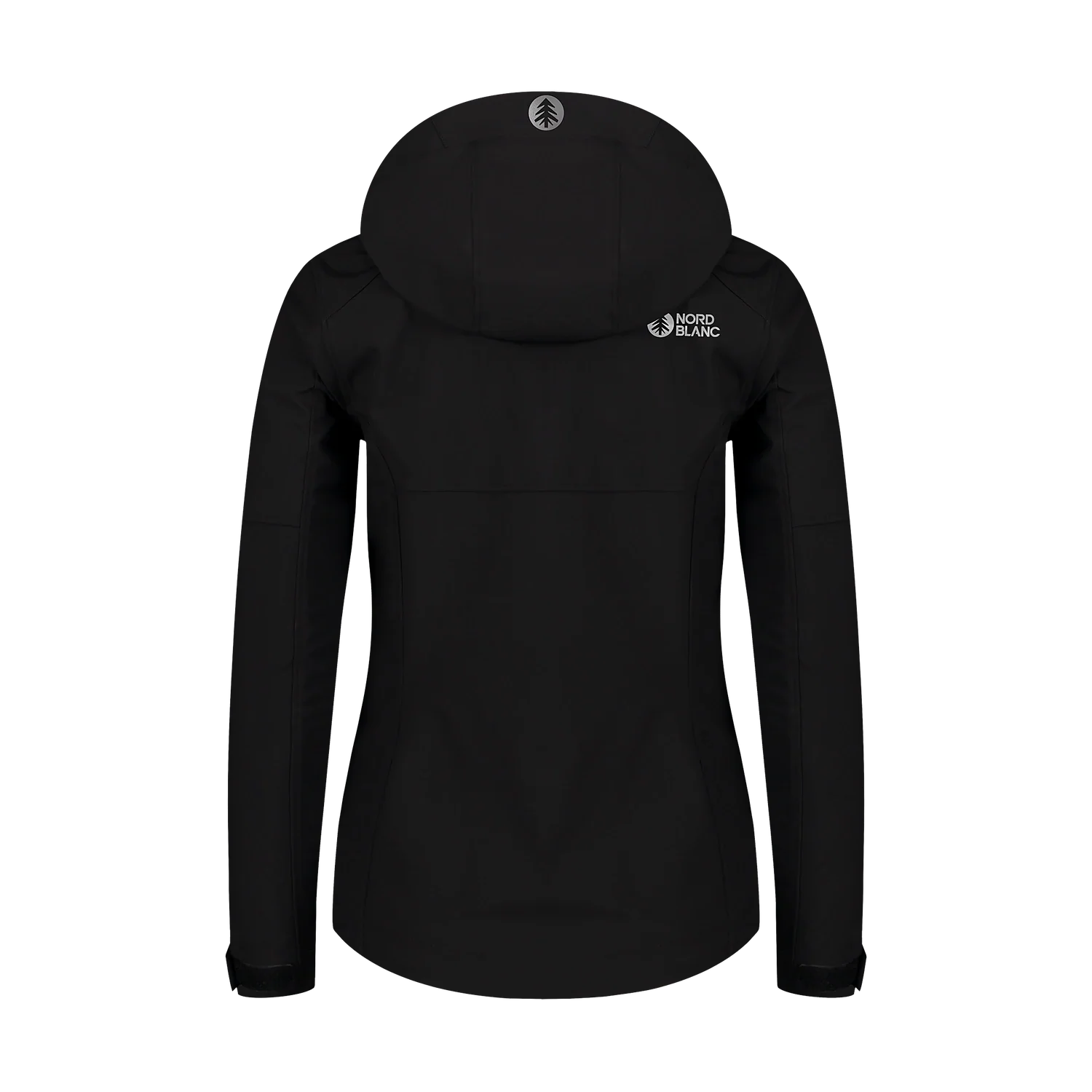 Wasserdichte Leichte- Softshelljacke Damen - ILLUSION schwarz-4