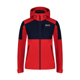 Wasserdichte Leichte- Softshelljacke Damen - ILLUSION rot