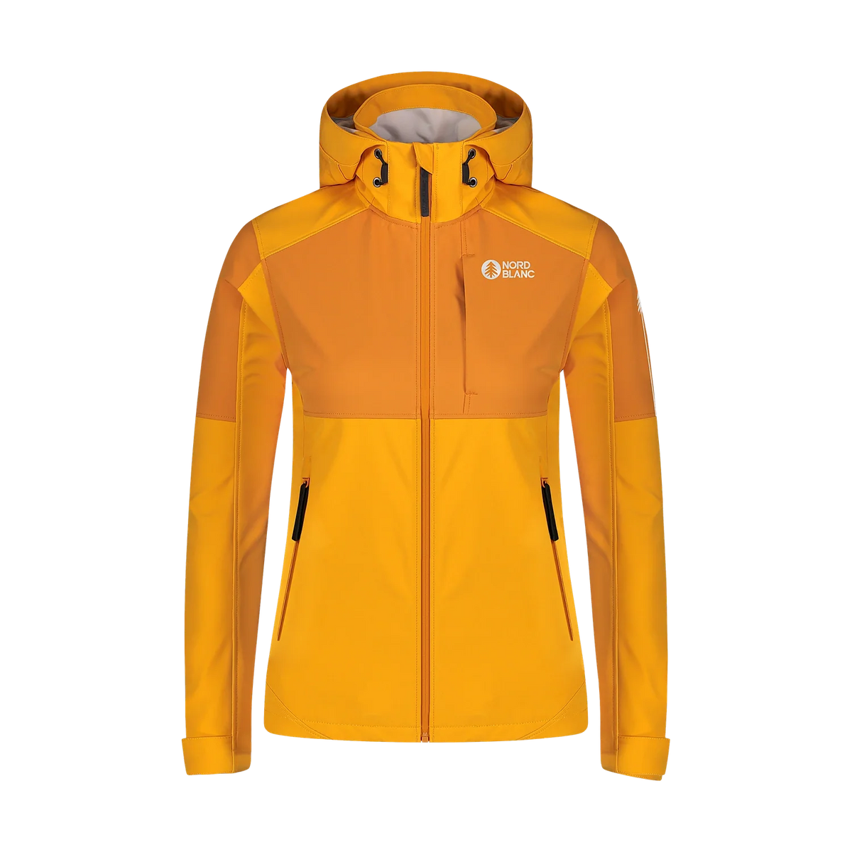 Wasserdichte Leichte- Softshelljacke Damen - ILLUSION gelb
