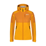 Waterproof light softshell jacket women's - ILLUSION yellow