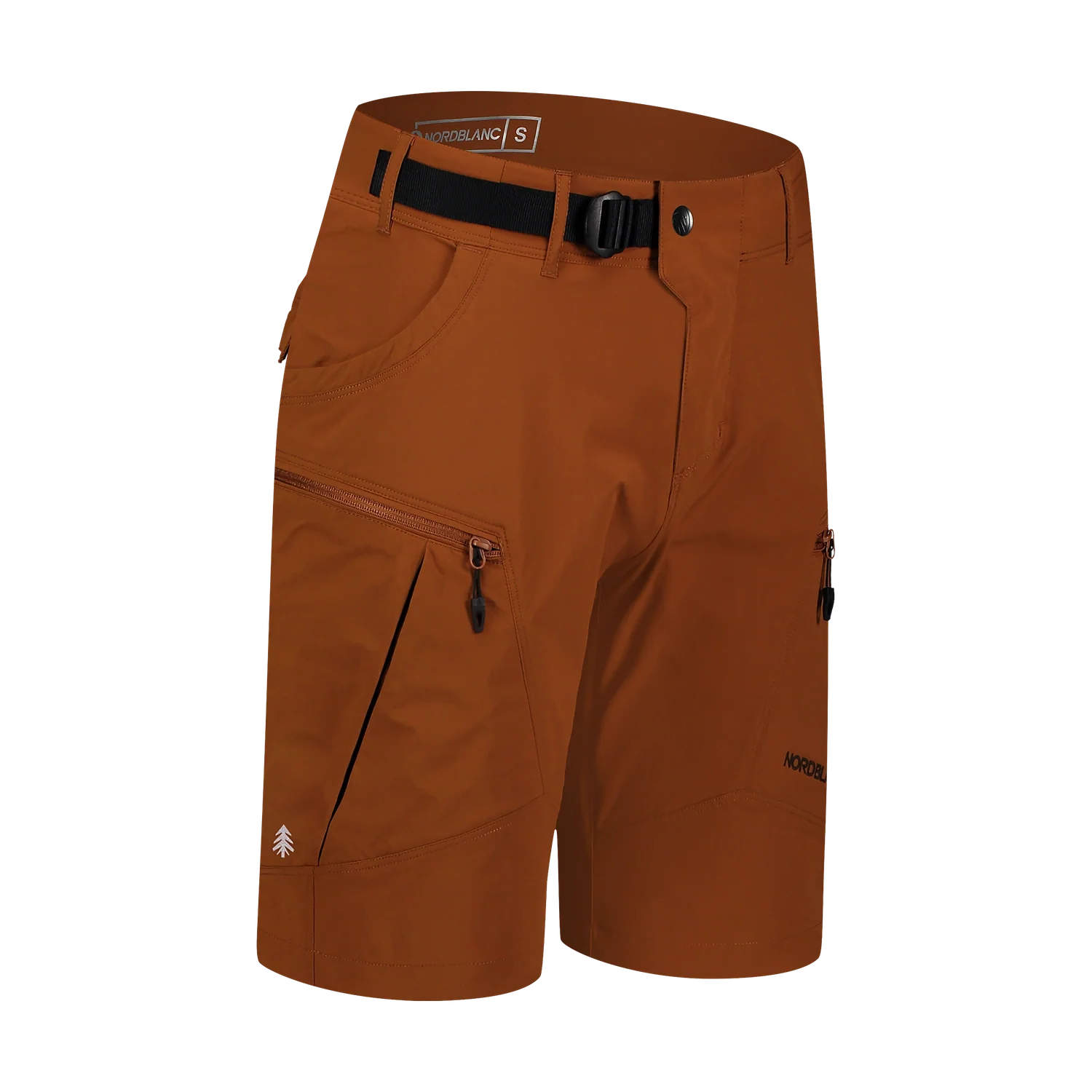 Outdoor- shorts Herren - PRECIPICE braun-6
