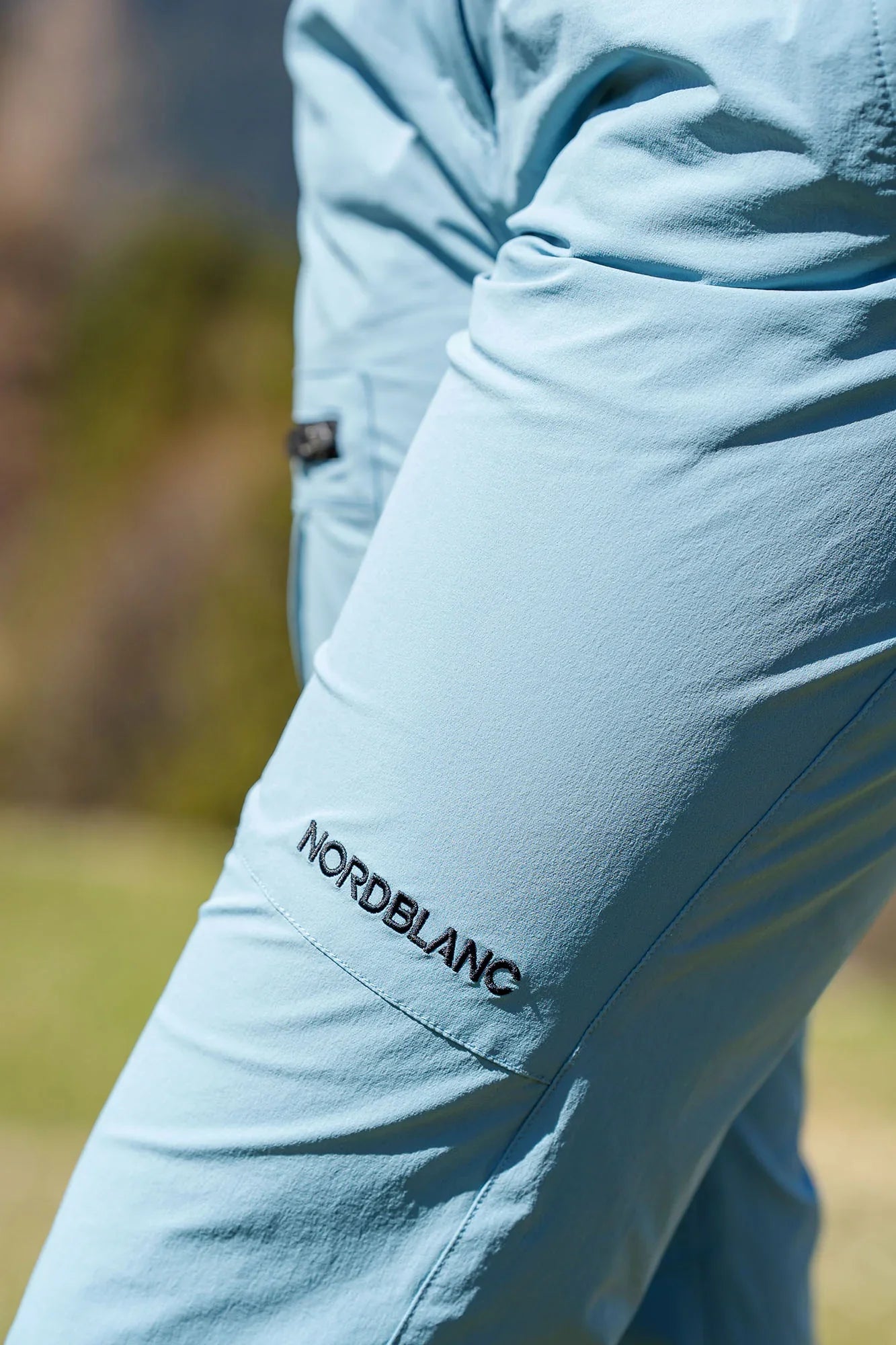 Pantaloni outdoor pentru femei - OPAL albaștri-4