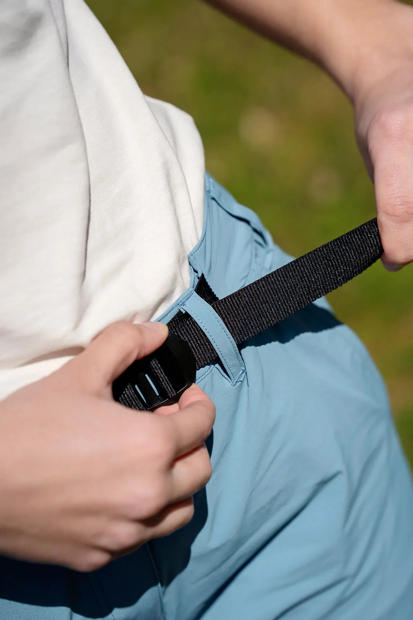 Pantaloni outdoor pentru femei - OPAL albaștri-6