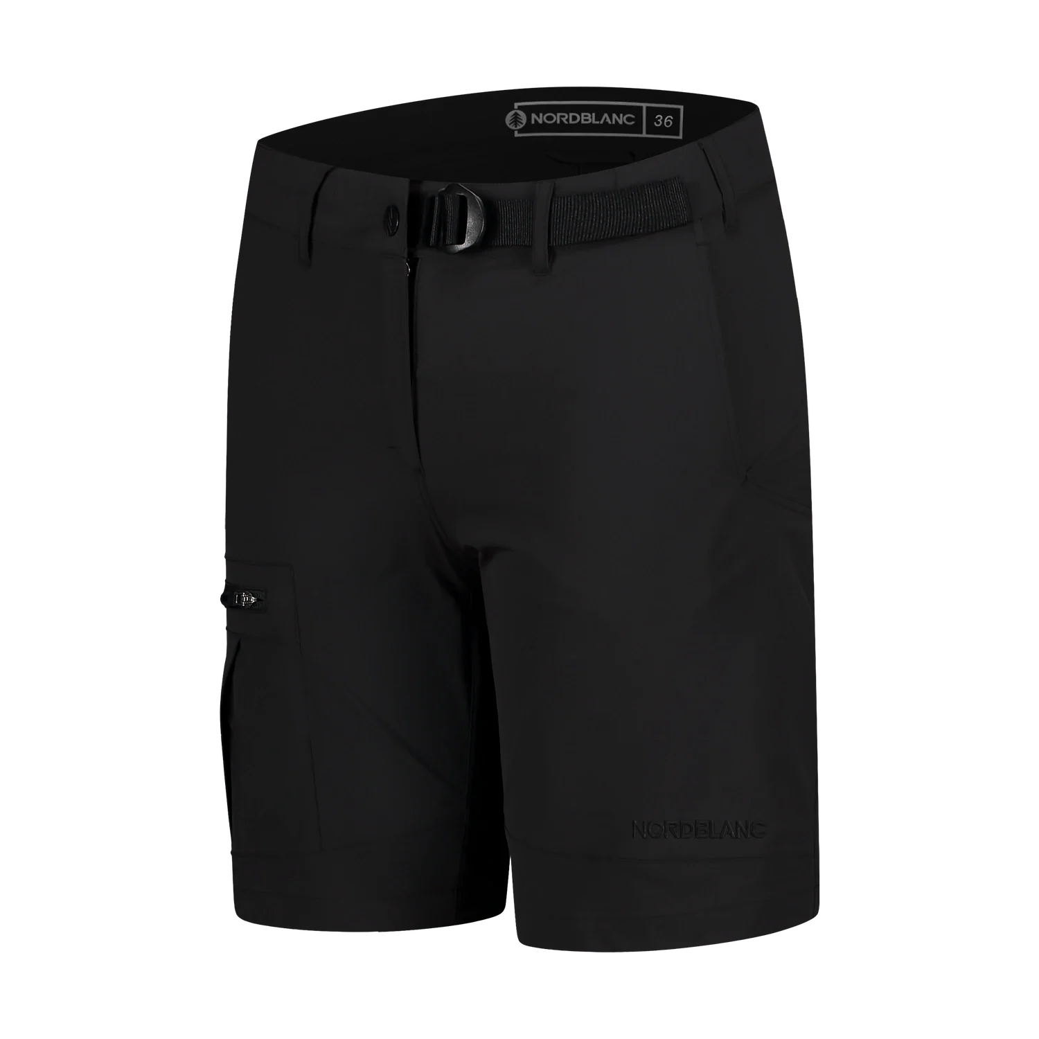 Pantaloni scurți outdoor pentru femei - HUES negri-2