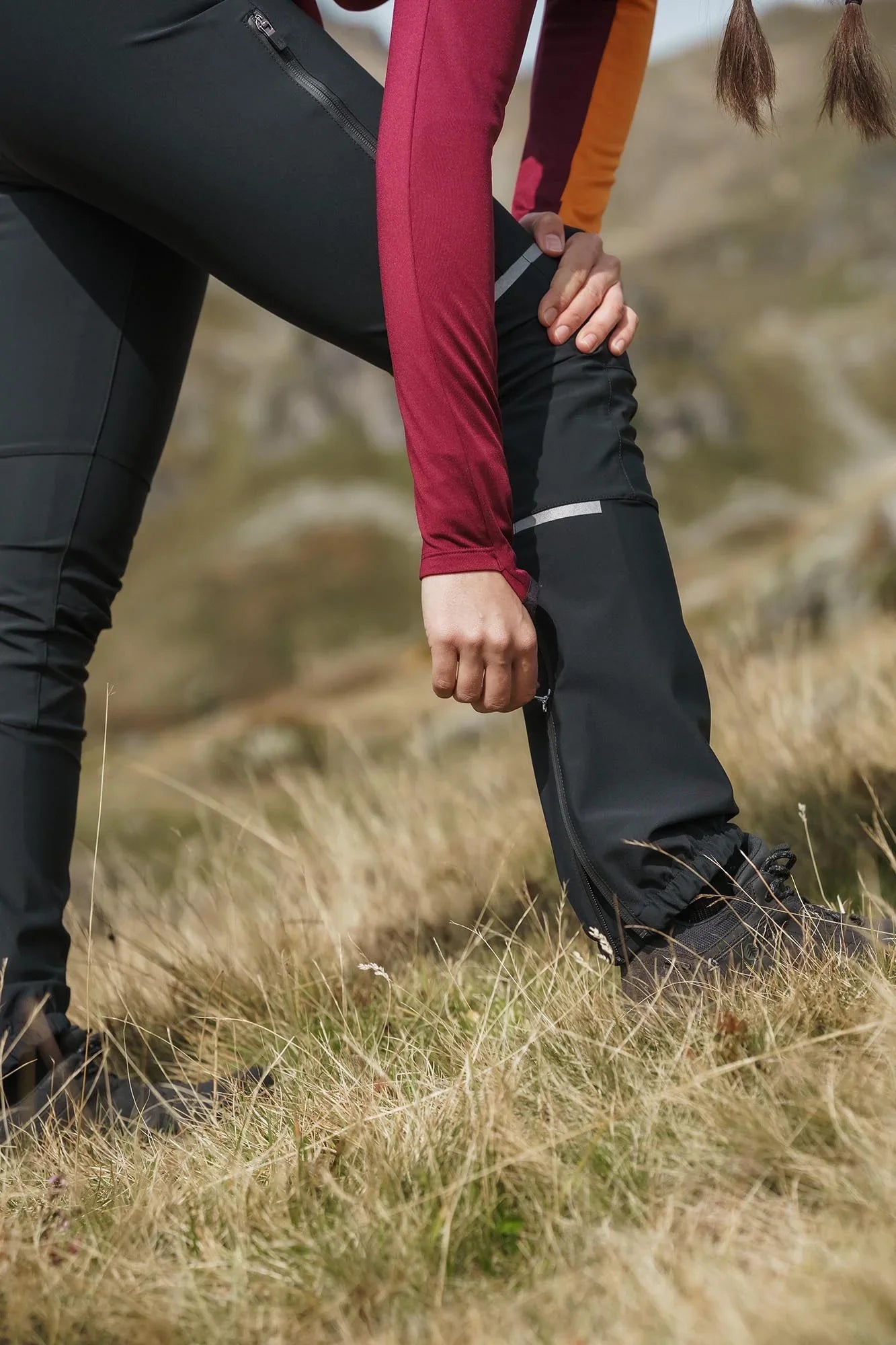 Waterproof multi-sport pants women's - SPLENDOR black-9